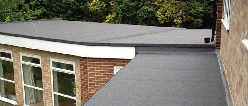 Flat Roof Residential Roof Installation